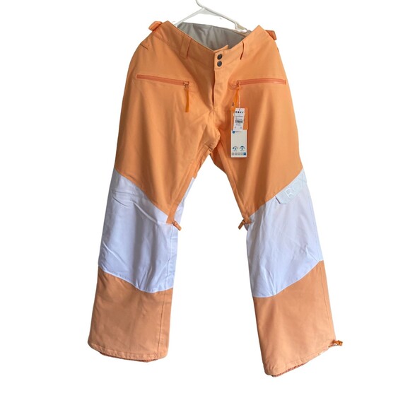 ROXY CHLOE KIM WOMEN'S LARGE / WOODROSE TECHNICAL SKI SNOWBOARD WINTER PANTS - Picture 5 of 10